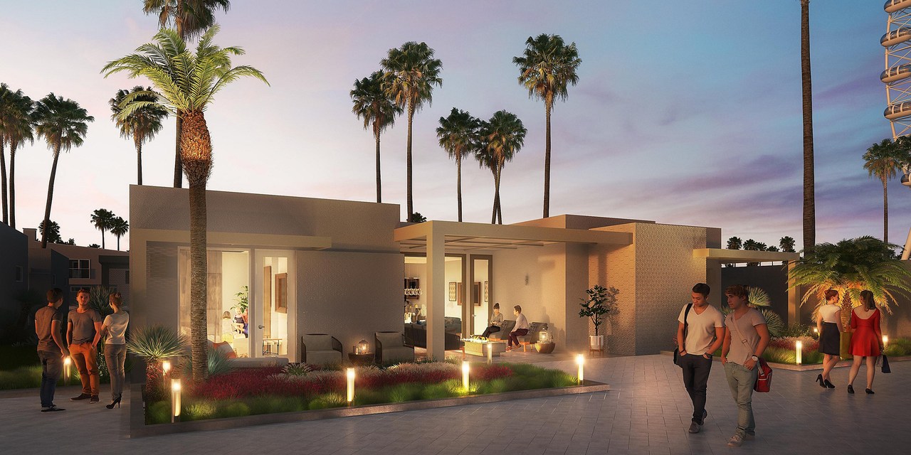 hotel indigo Coachella, California - artist impression