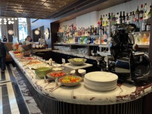 Sofitel breakfast buffet