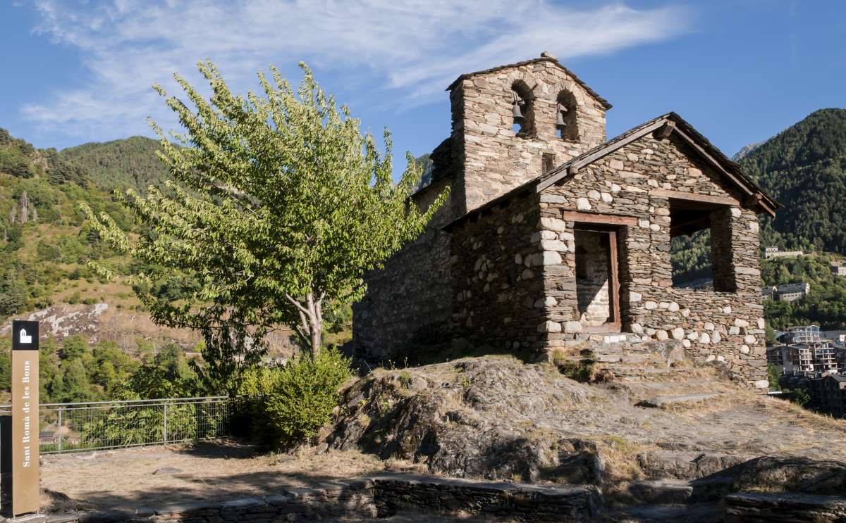 St Roma de les Bons Encamp church, Andorra