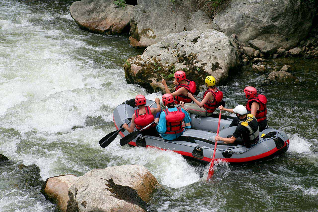 Western Canada - rafting