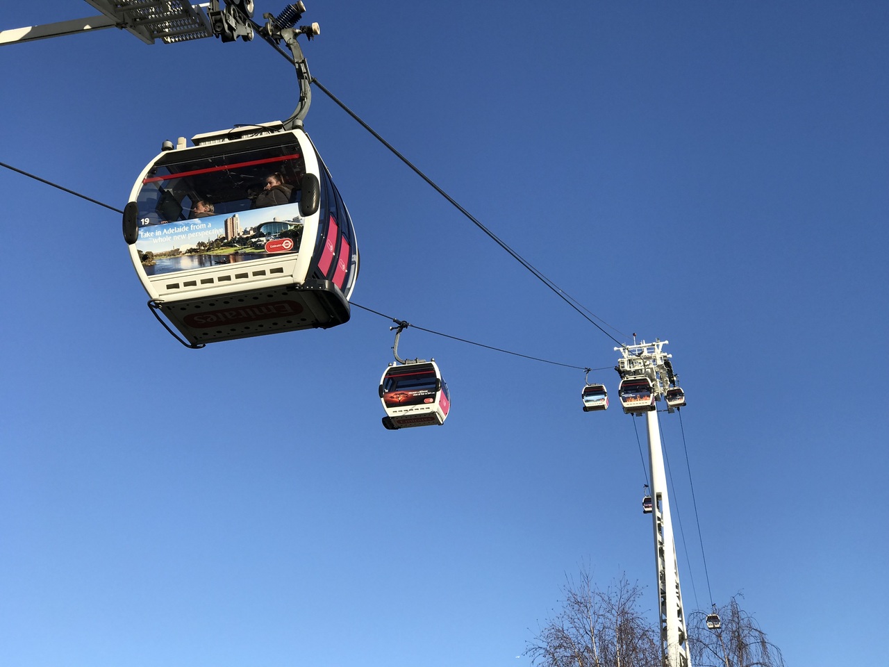 Emirates cable car, London