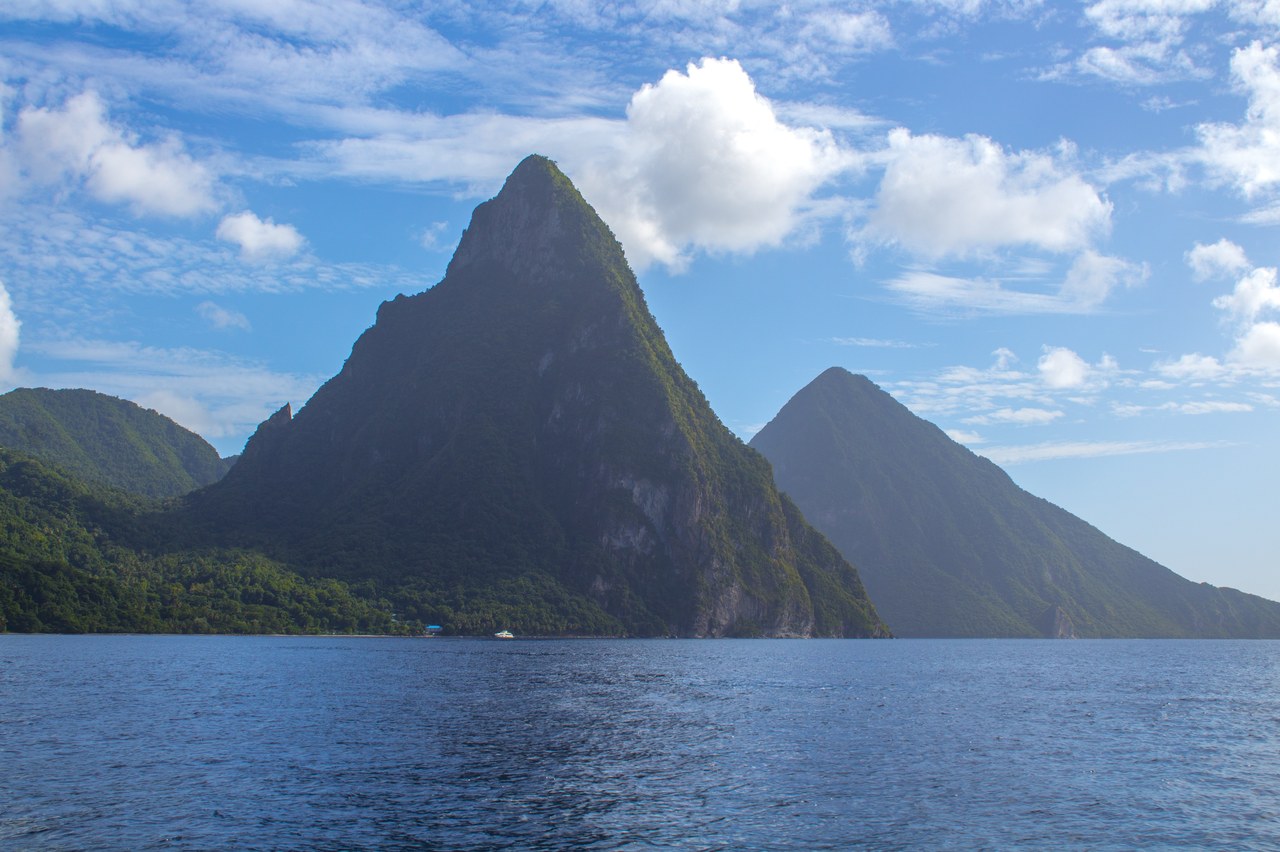 The Pitons of St Lucia