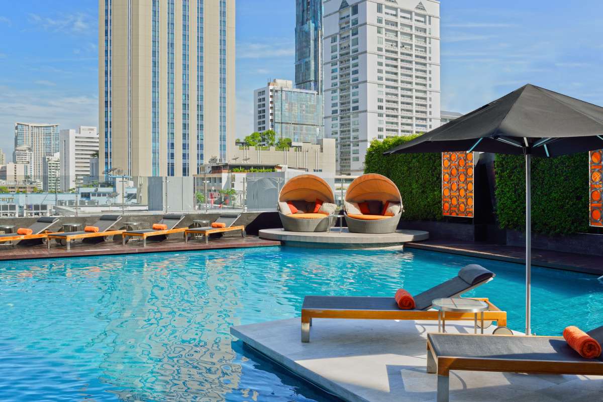 Rooftop swimming pool at Westin Grande Sukhumvit Bangkok