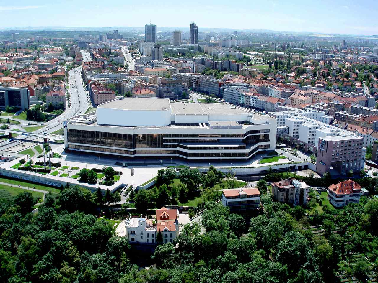 Building of the Prague Congress Centre_courtesy of PCC